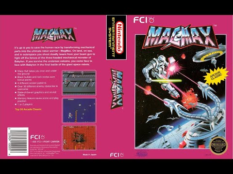 MagMax (nes version) - 2 Loops (Above and Below the ground) [No Deaths]