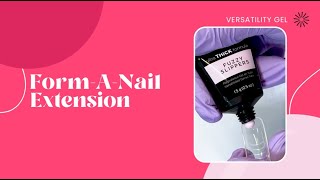 How to Create Nail Extensions with ASP Versatility Gel | Form-A-Nail System Step-by-Step 💅