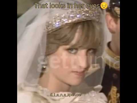Princess Diana knew her marriage is gonna be a disaster 💔#ladydiana