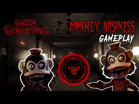 SCARY HOTEL WITH MONKEYSS!!! - DARK DECEPTION MONKEY BUSINESS NO COMMENTARY