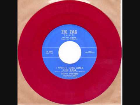 Jimmie "Honeycomb" Rodgers 1st Record  - I WON'T SING ROCK & ROLL