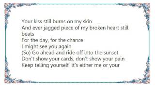 Lari White - John Wayne Walking Away Lyrics