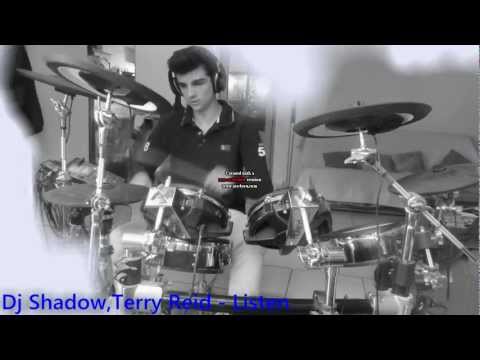 DJ Shadow - Terry Reid - Listen (Drum cover)  - Loric Cherki