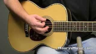 Video thumbnail for The Martin OM-45 De Luxe Authentic 1930 at MaurysMusic.com by Maury's Music