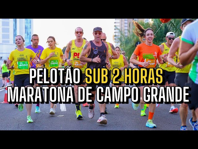COMO foram os 21 da MARATONA DE CAMPO GRANDE (estava no pelotão sub 2 horas)
