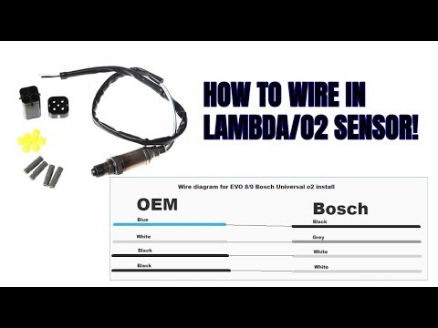Universal Subaru/Evo Lambda Sensor Install (BOSCH)