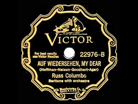 1932 Russ Columbo - Auf Wiedersehen, My Dear