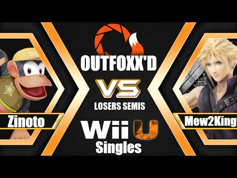 OUTFOXX'D!  Loser's Semis - Pulse | Zinoto (Diddy Kong) vs. COG/MVG|Mew2King (Cloud)
