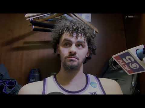Kansas State Basketball | Ish Massoud Postgame Interview | Florida Atlantic 79, K-State 76