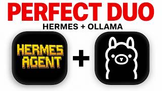 Hermes AI Agent + Ollama: FREE + 1 Click Setup!