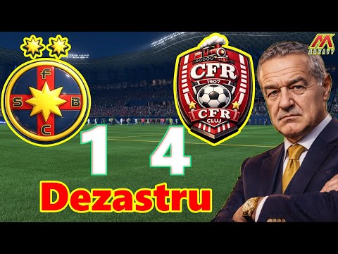 Gigi Becali reacts and harshly criticizes the players after FCSB vs CFR Cluj 1-4