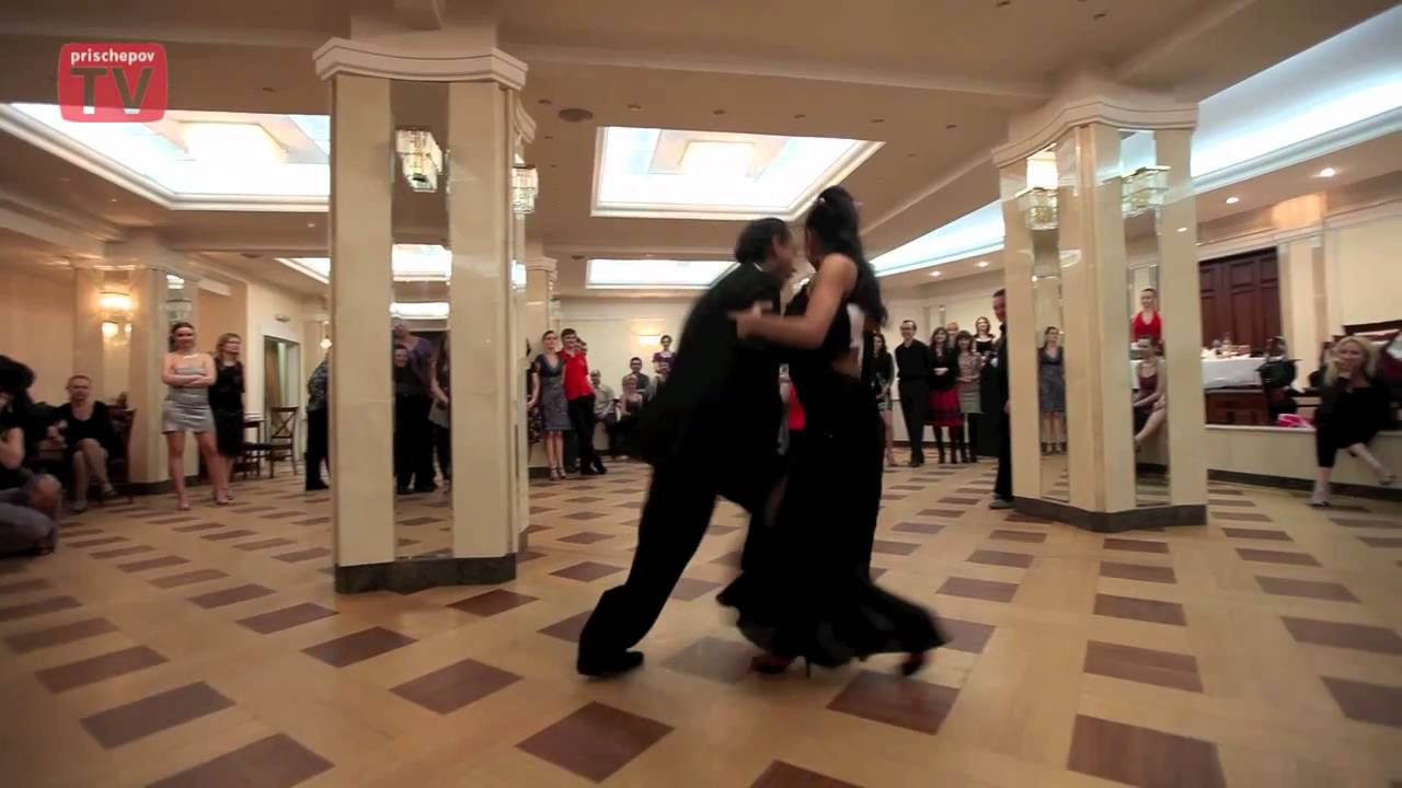 Omar Caceras and Vidala Barboza,  Russia, Moscow, Milonga "Tochka Vstrechi", 13.03.2011
