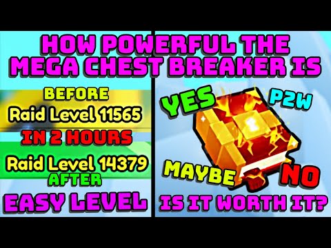 🤔 THIS MEGA CHEST BREAKER ENCHANT IS SO OVERPOWERED "EASY LEVEL" IN PET SIMULATOR 99