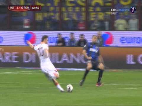 Francesco Totti huge fail in (Inter 2-3 AS Roma) 17/4/2013 HD