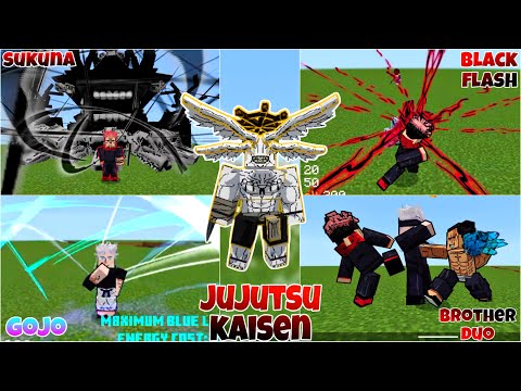 INSANE Jujutsu Kaisen Addon in MCPE 1.20!!