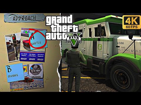 The Big Score (Subtle Approach) Walkthrough - GTA 5 | The Big Score Best Crew |