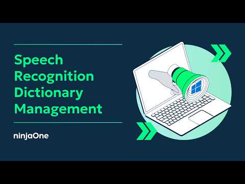 How to Edit Speech Recognition Dictionary Words in Windows 10
