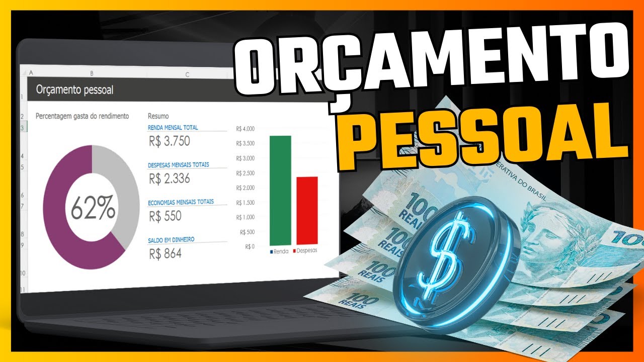 Planilha de Controle Financeiro Pessoal no Excel do Zero