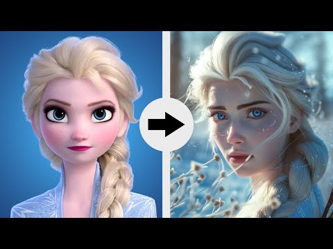Disney Characters Made Real