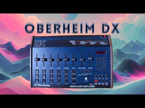 Oberheim DX 6-Voice Drum Machine 1982 Serviced with MIDI and Battery RAM Upgrade image 10