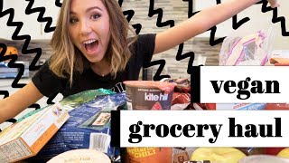 huge vegan grocery haul!