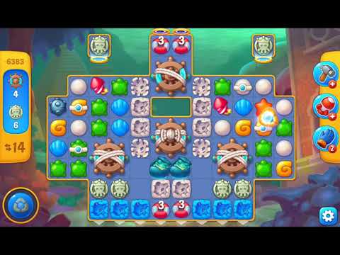 Fishdom 2021 - Level 6383   #playrix #fishdom #gaming383