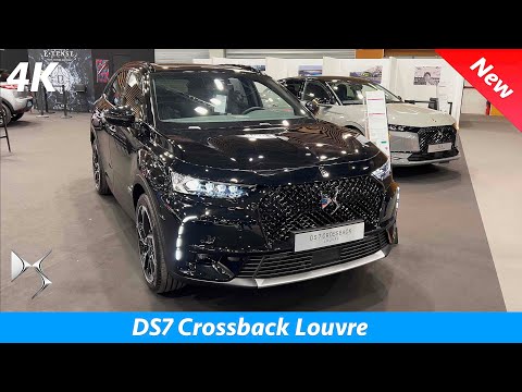 DS7 Crossback Louvre 2022 - FIRST look in 4K | Exterior - Interior (details), e-Tens 300 HP, Price