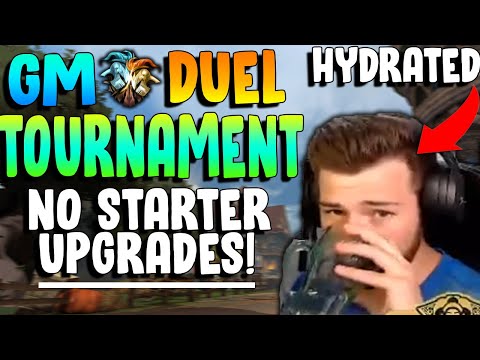 GM DUEL TOURNAMENT WITHOUT STARTER UPGRADES IS SO FUN! - SMITE 1v1 Tournament