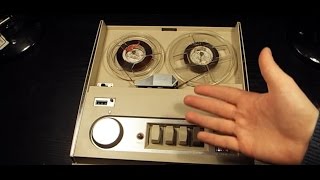 Aiwa TP-721 Reel to Reel Dictation Machine (1966) Repair :)