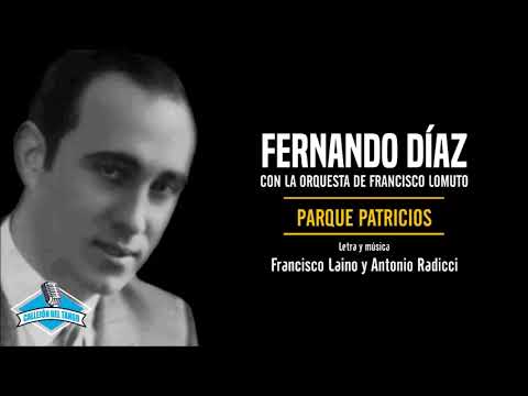 Fernando Díaz con la orquesta de Francisco Lomuto - Parque Patricios