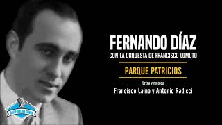 Fernando Díaz con la orquesta de Francisco Lomuto - Parque Patricios