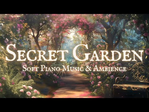 Secret Garden 2 | Soft Piano Playlist & Ambience | Peaceful Fantasy Spring Ambience from a FairyTale