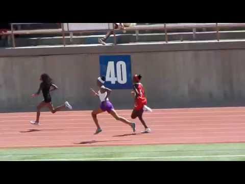 2016 USATF Region 12 Championships 9-10 Girls 400 Meter Dash Prelims Heat 1/2 (7/7/16)