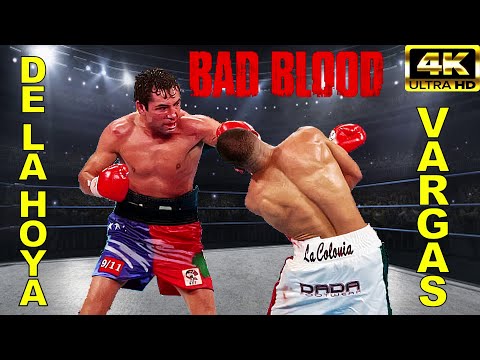 Oscar De la Hoya vs Fernando Vargas True Enemies Battle | Knockout Highlights Legendary Fight 4K HD