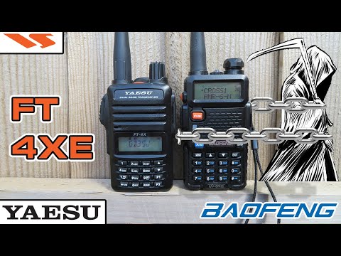 YAESU ON A MISSION TO KILL OFF THE UV5R AND IT'S CLONES -- THE FT-4XE - PART 1