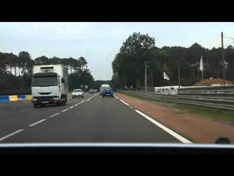 Our drive on the public sections of Circuit de la Sarthe