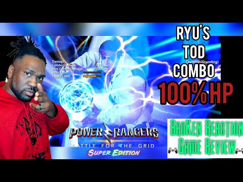 How to do Ryu TOD combo on Power Ranger Battle For The Grid PRBFTG