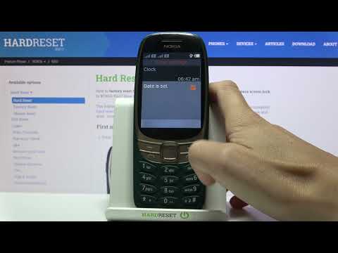 How to Change Date and Time on NOKIA 6310 2021 - Clock Settings