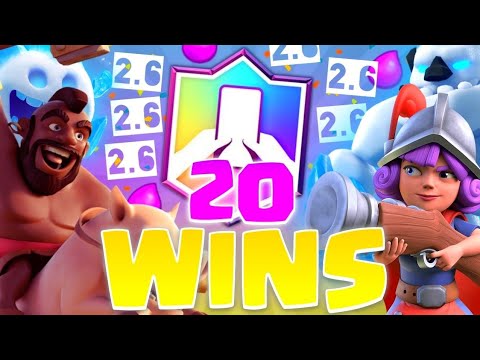 HOG 2.6 CHALLENGE 20 WIN - CLASH ROYALE