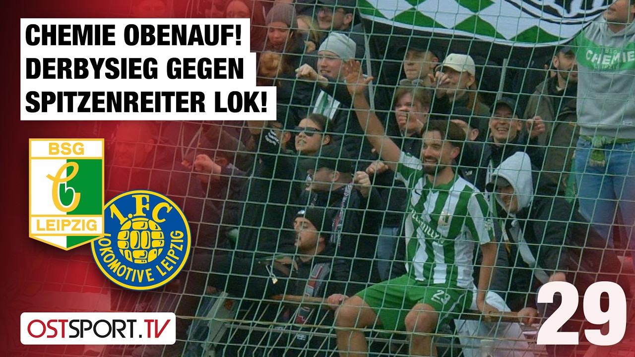 BSG Chemie Leipzig vs 1.  Lokomotive Leipzig Highlights