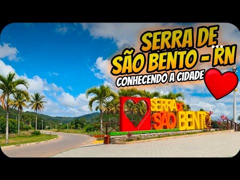 Serra de São  Bento RN passeando na cidade 