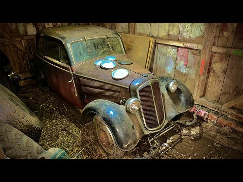 Thumbnail for 1939 DKW Barn Find Rescue After 60 Years at the Junkyard by DKW