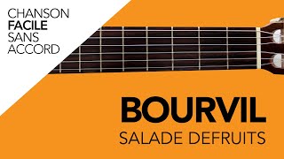 Chanson facile - Salade de fruits - Intro tuto guitare