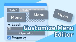 Customize Menu Editor video thumbnail