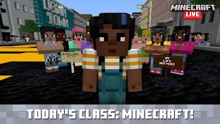 Minecraft Live 2021: Student Projects