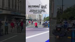 Download lagu Panawagan ni PBBM sa mga Pilipino ngayong 128th Independence Day na huwag... #shorts | Balitanghali mp3