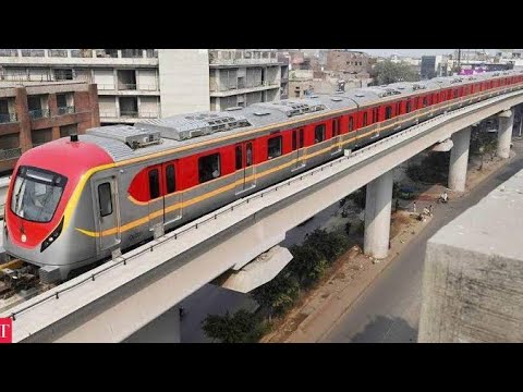 Orange Train Vlog |Ali Town to Dera Gujran Station| Lahore