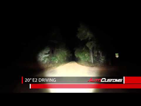 Rigid Industries E2 Driving 20 Inch LED Light Bar Review - AutoCustoms.com