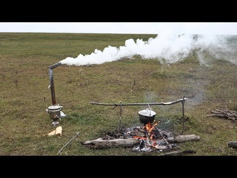 Рыбалка на реке Пьяне. Готовим уху, пьём чай из самовара