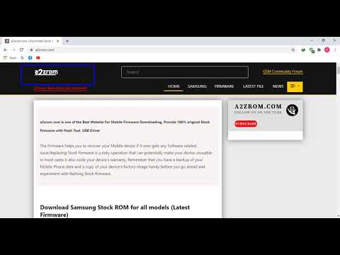 How To Download Samsung SM-T860 Galaxy Tab S6 Stock Firmware (Flash File) For Update Android Device
